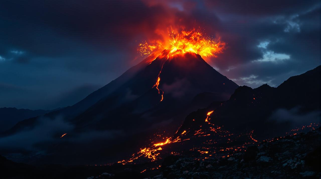 哚哚影视-哚哚影视HDR：火山爆发震撼实拍